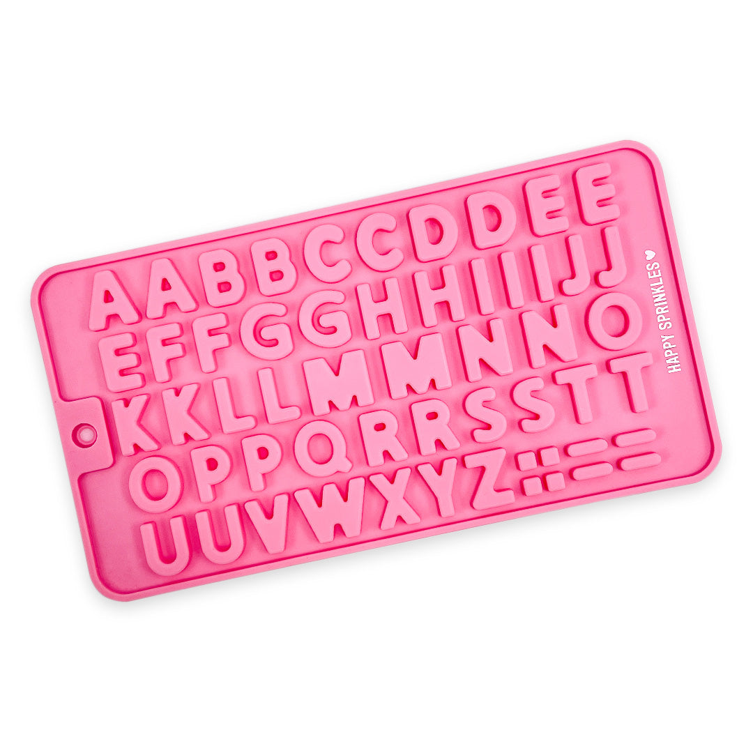 Silicone Mold Letters A-Z