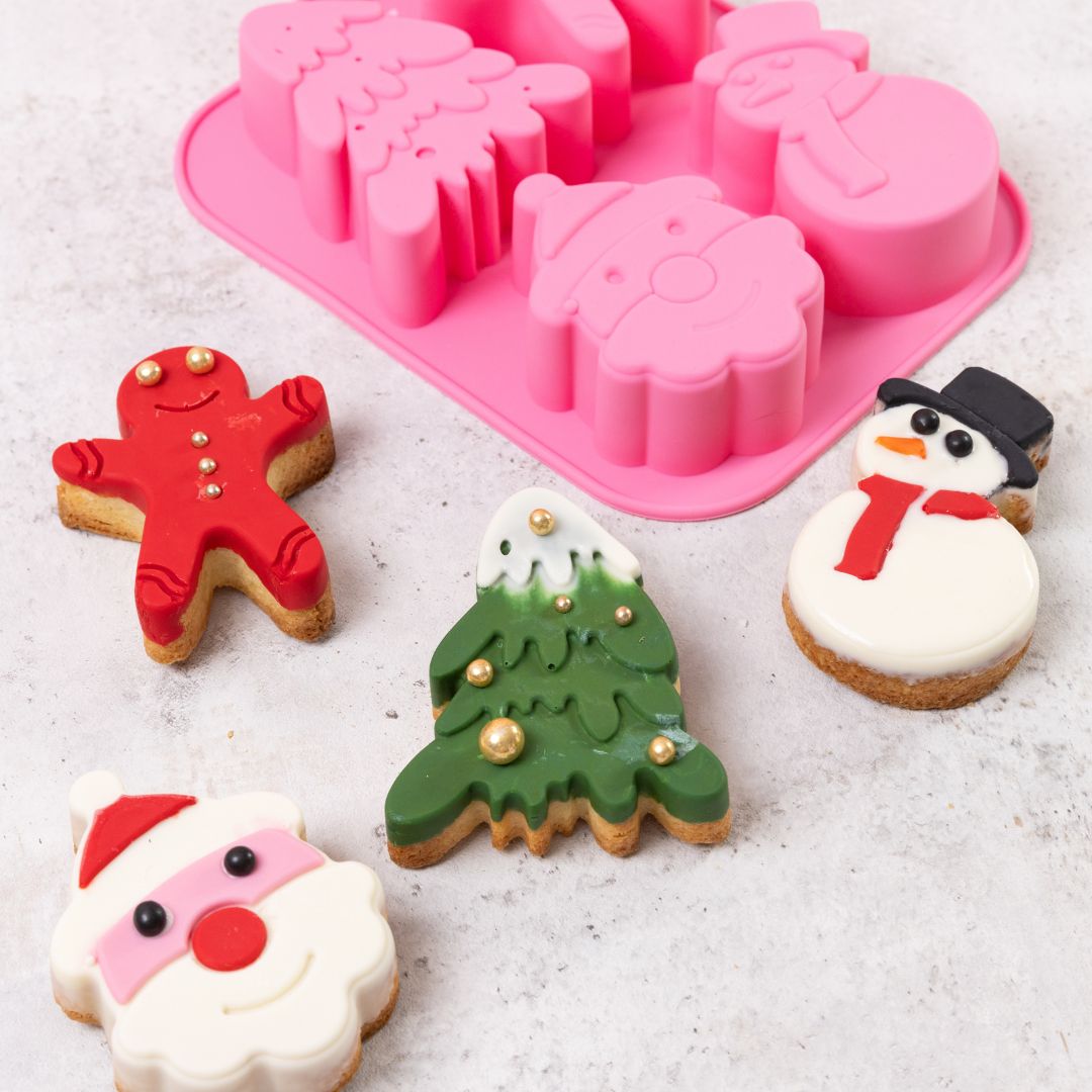 Silikonform Classic Christmas