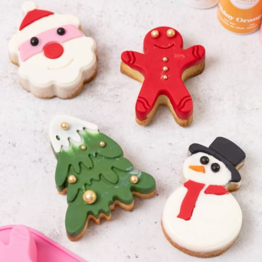 Silikonform Classic Christmas