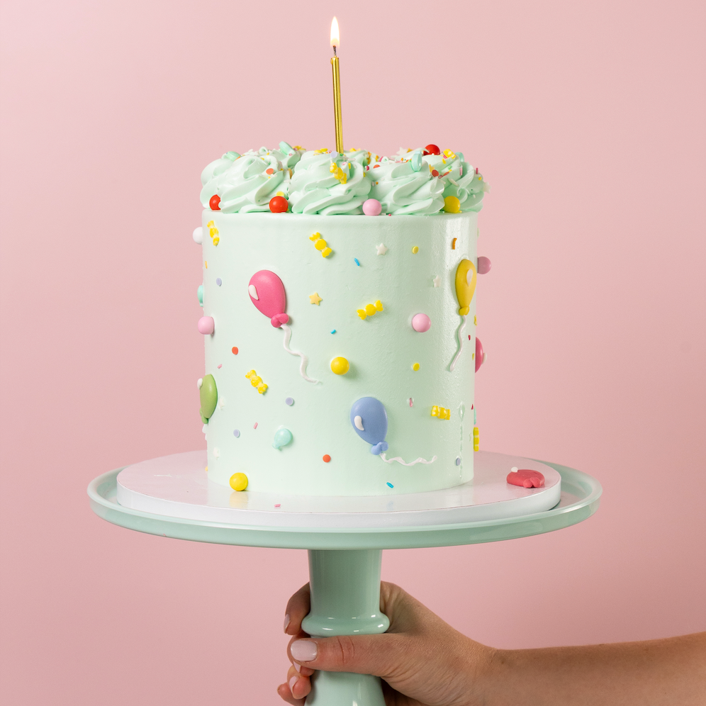 Ballons - Décorations en sucre, lot de 12 pièces