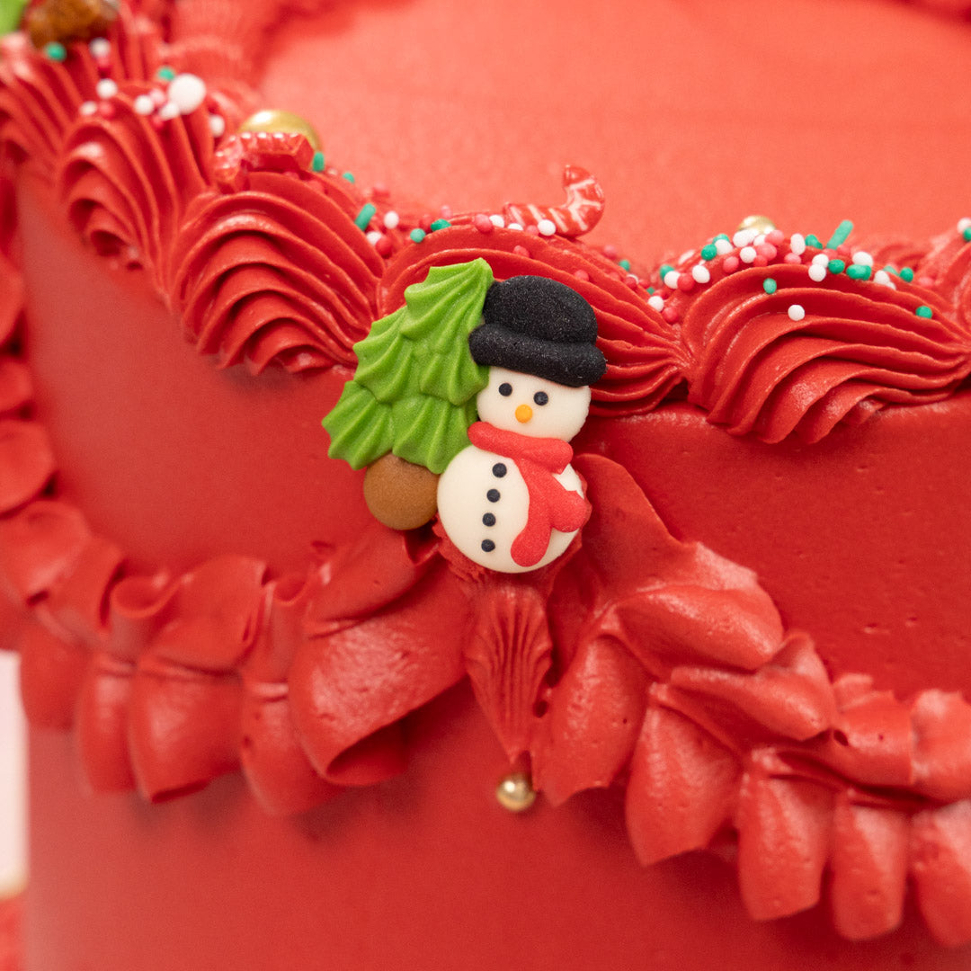 X-Mas Motive - Zuckeraufleger 8 Stück