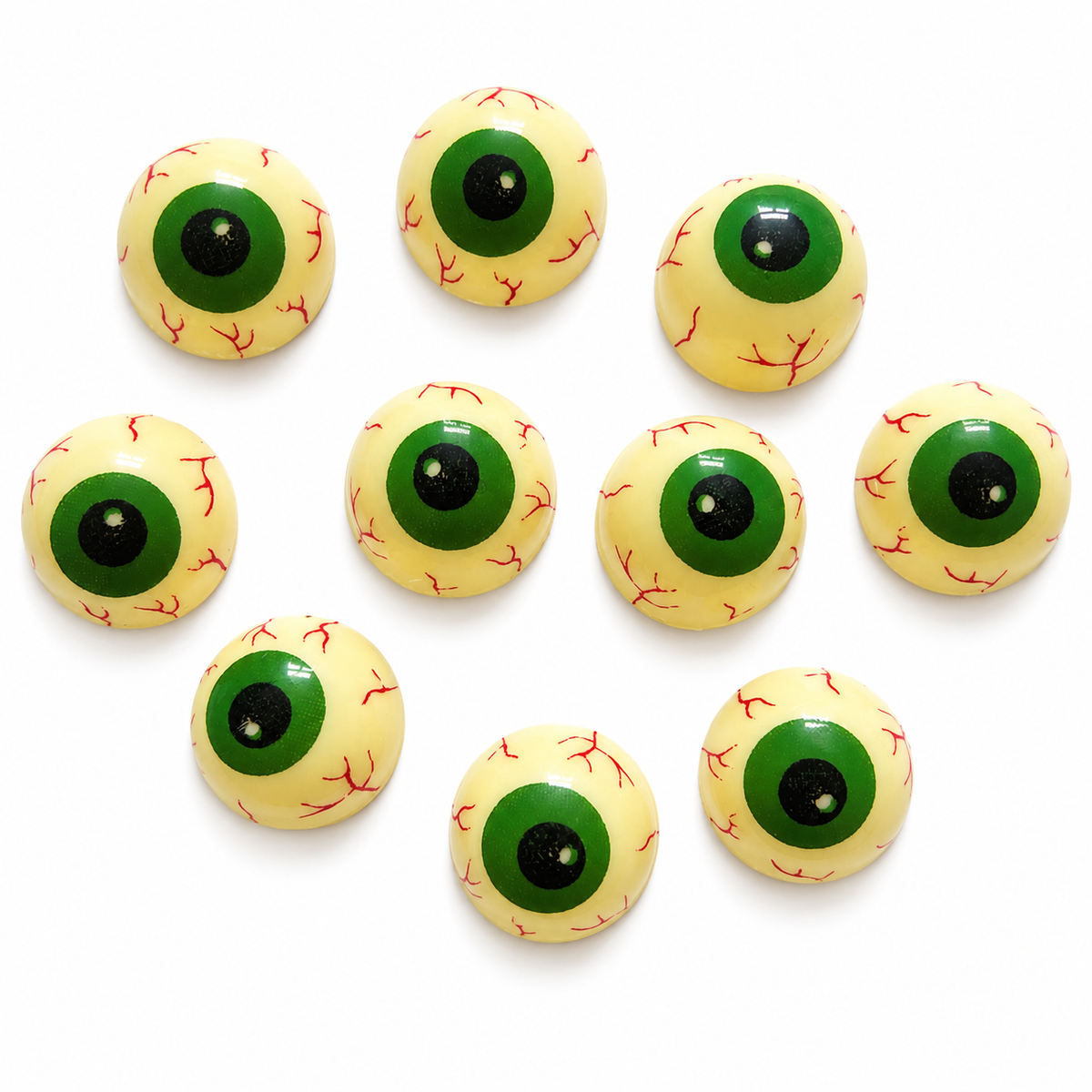 Monsteraugen - aus Weißer Schokolade 10 Stück