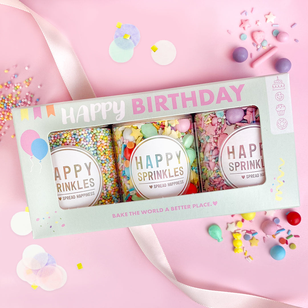 Happy Birthday Trio Set