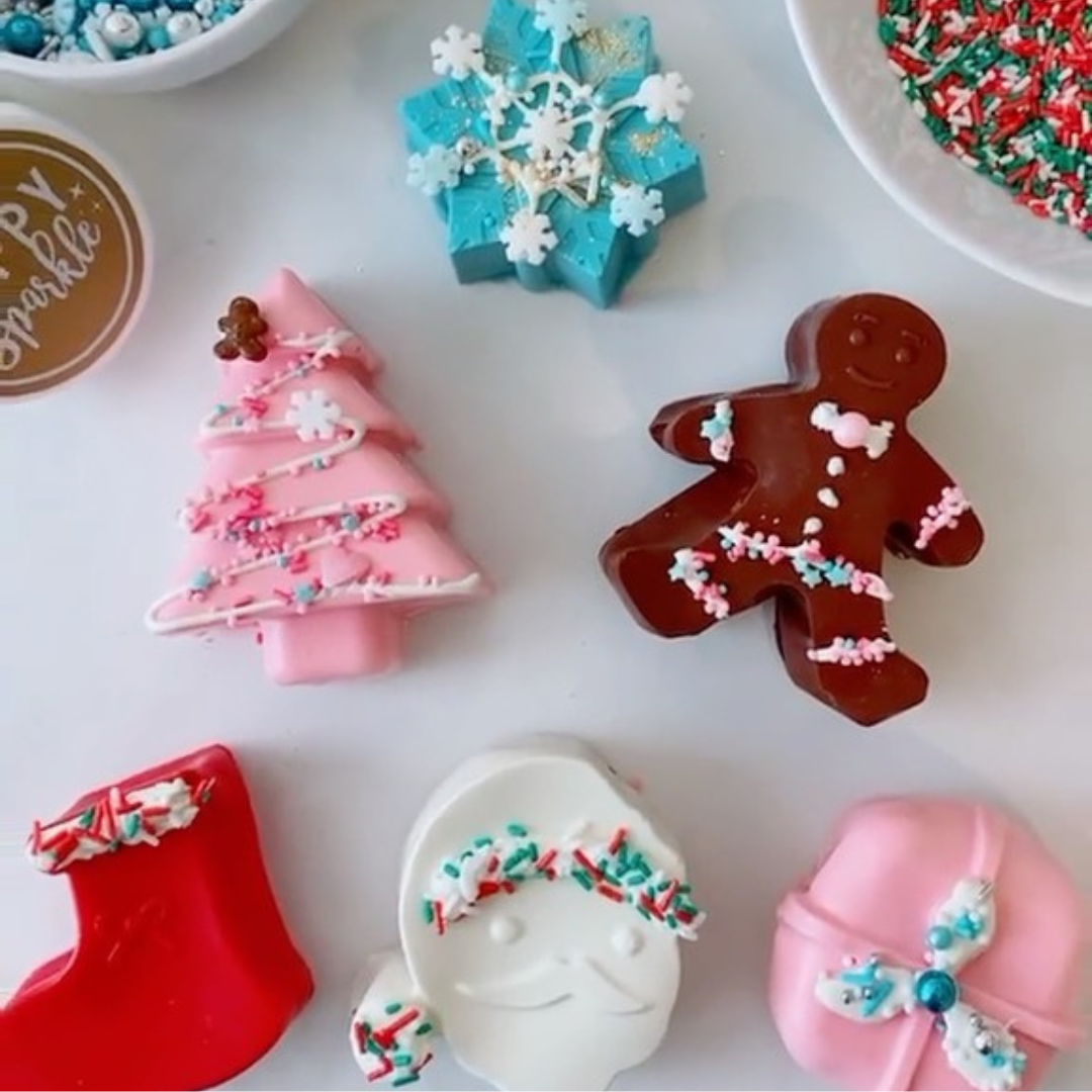 Silikonform Happy Xmas