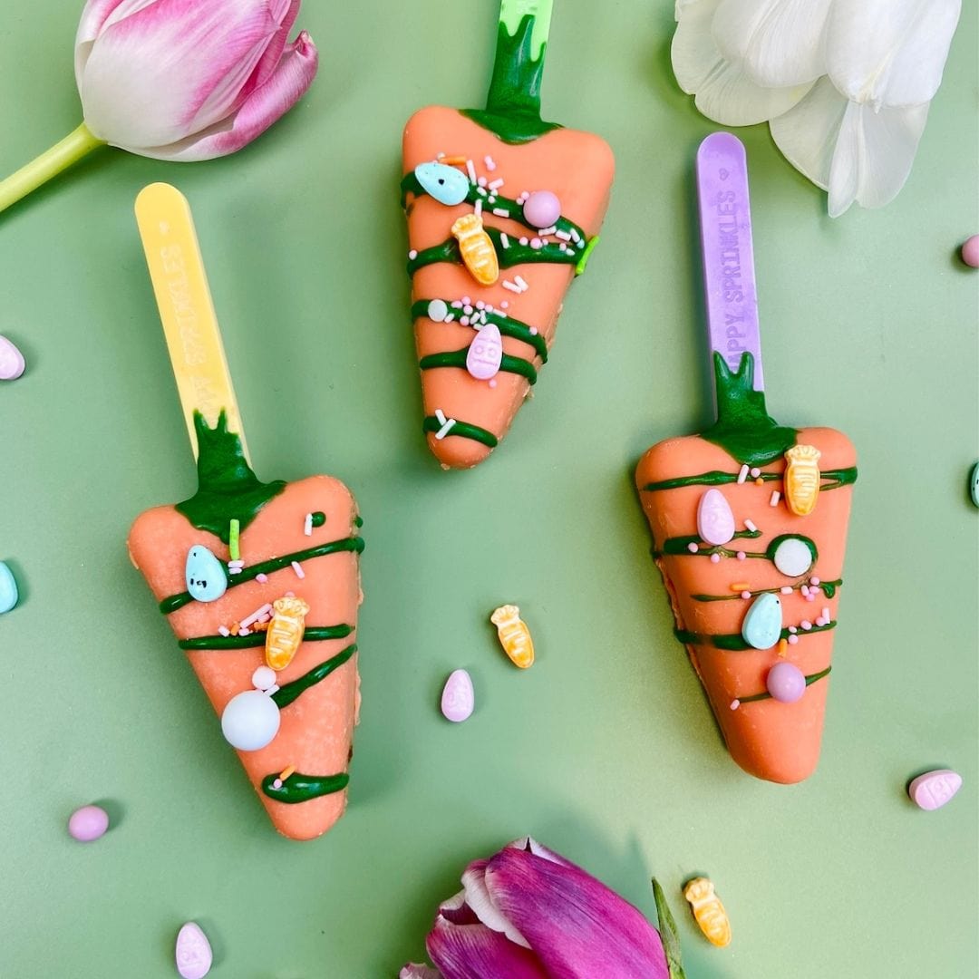 Happy Sprinkles Streusel Carrot Cakesicles Bundle