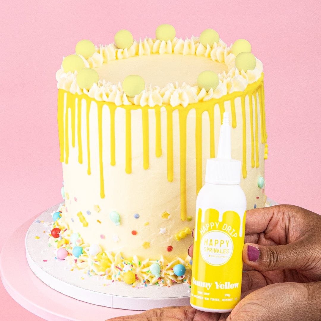 Happy Sprinkles Streusel Happy Drip - Sunny Yellow