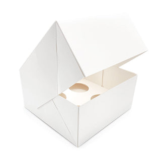 Caja para 4 Cupcake