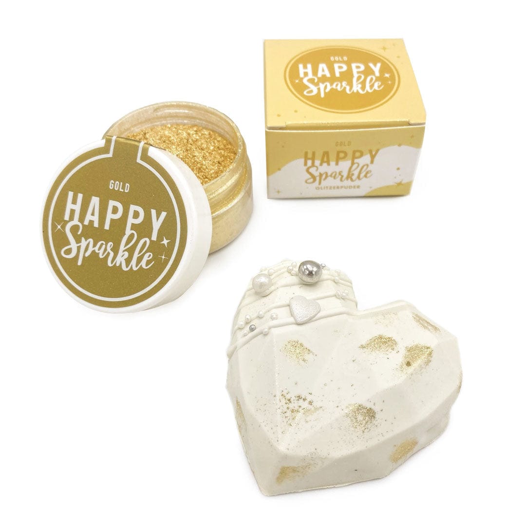 Happy Sprinkles Streusel Happy Sparkle Glitzer Gold