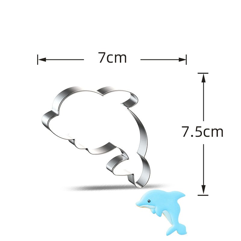 Happy Sprinkles Streusel Keksausstecher - Delfin