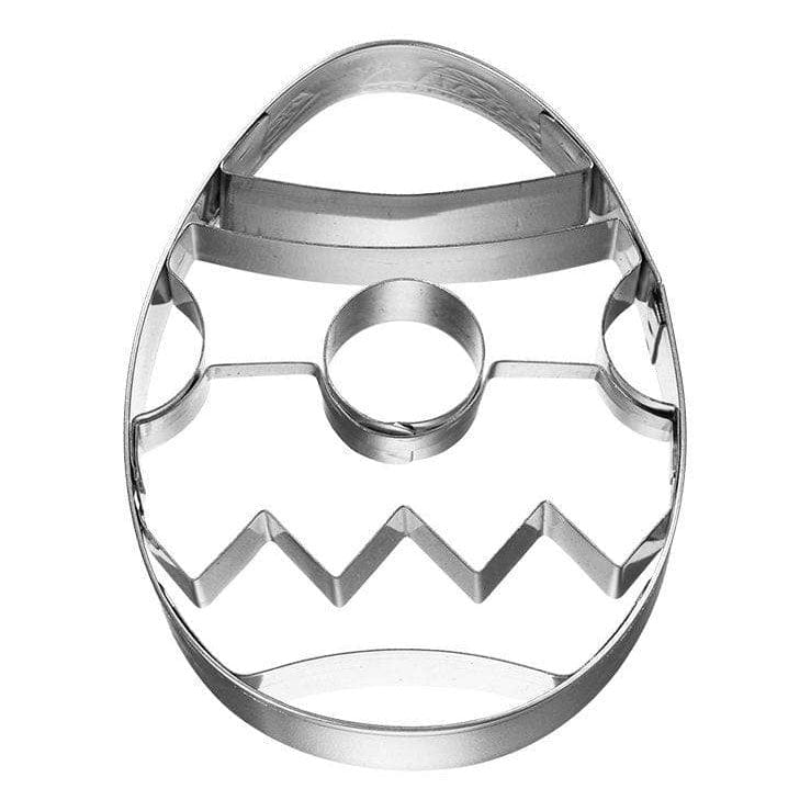 Happy Sprinkles Streusel Keksausstecher - Ei mit Innenmuster