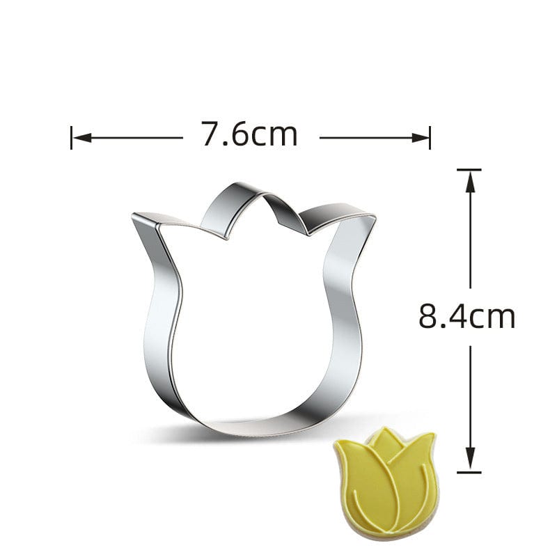 Happy Sprinkles Streusel Keksausstecher - Tulpe