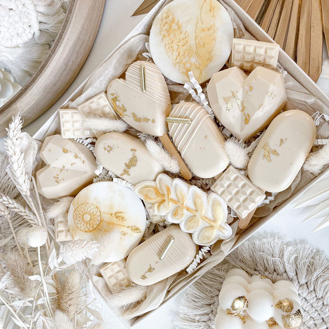 Happy Sprinkles Streusel Silikonform Diamant Herzen