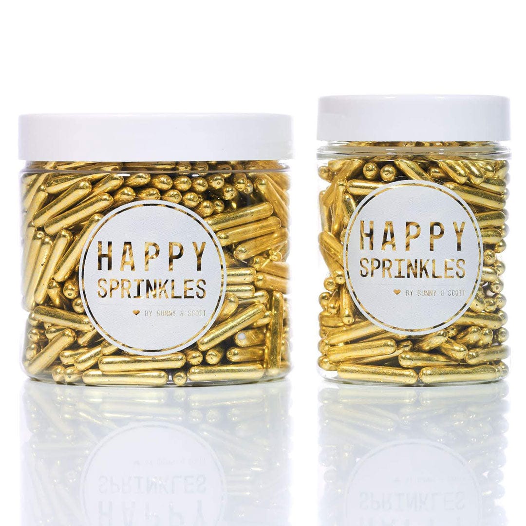 Happy Sprinkles Streusel Beginner (90g) Gold Rods
