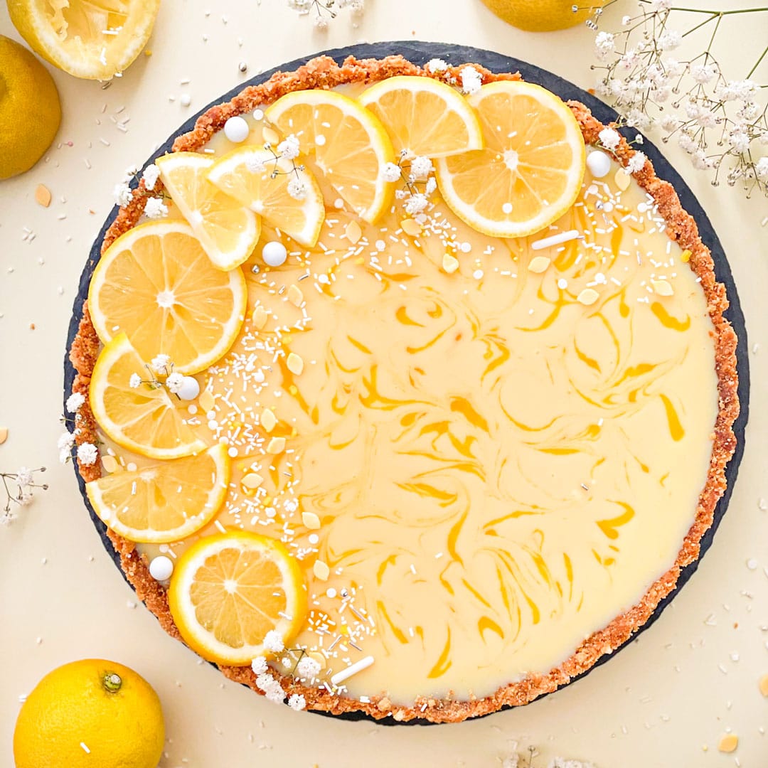 Happy Sprinkles Streusel Lemon Pie