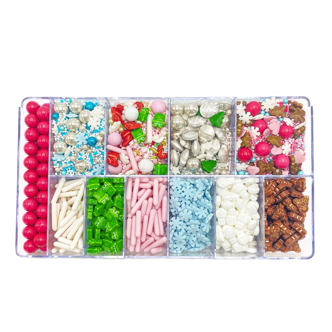 Happy Sprinkles Streusel Santa's Cookie Selection