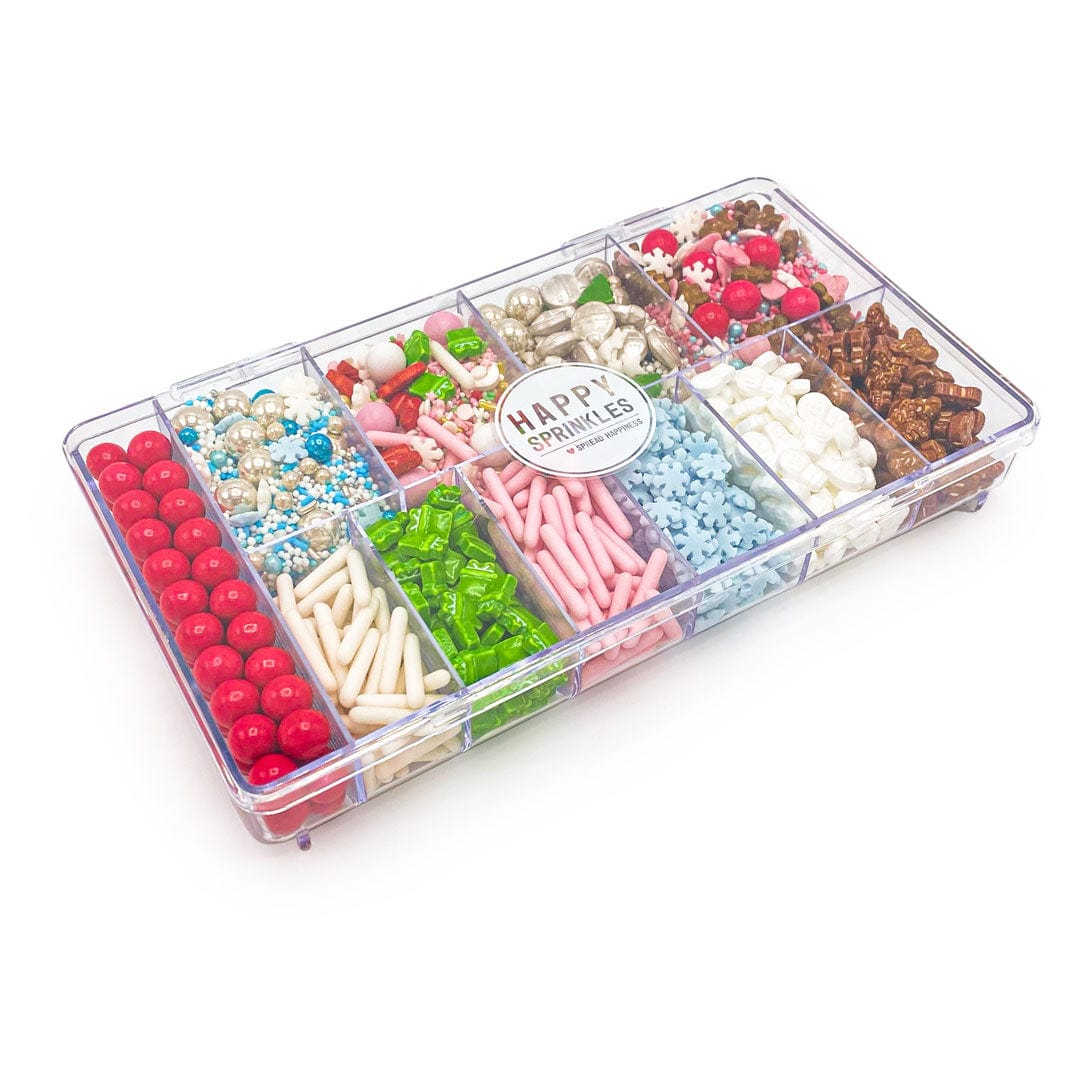 Happy Sprinkles Streusel Santa's Cookie Selection