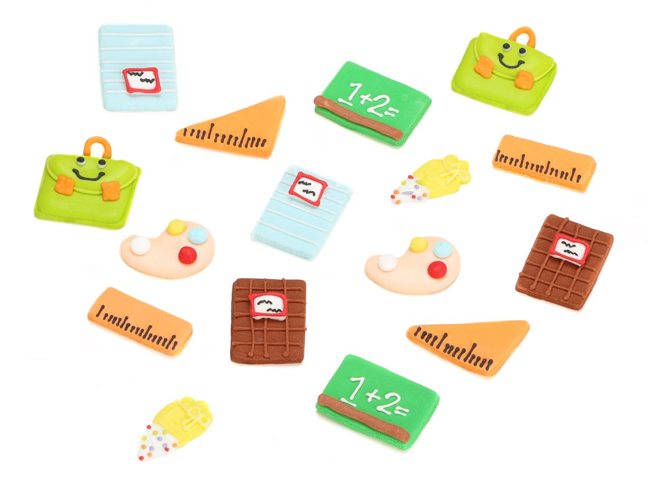 Schulanfang Zuckeraufleger - 16 Stück