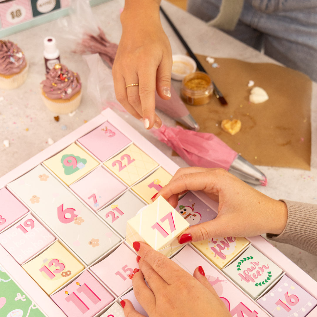 Großer ADVENTSKALENDER PASTEL