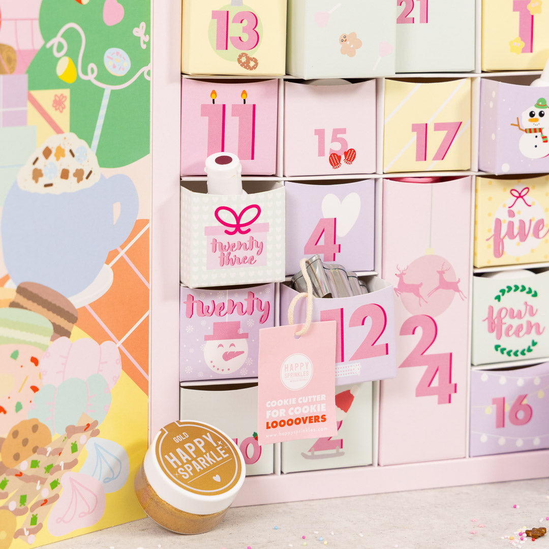 Großer ADVENTSKALENDER PASTEL