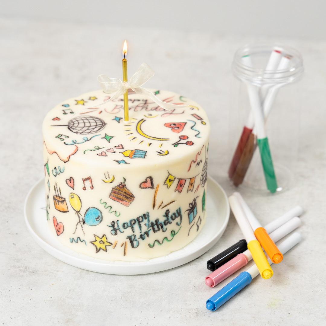 Lebensmittel Farbstift Set - 8-teilig