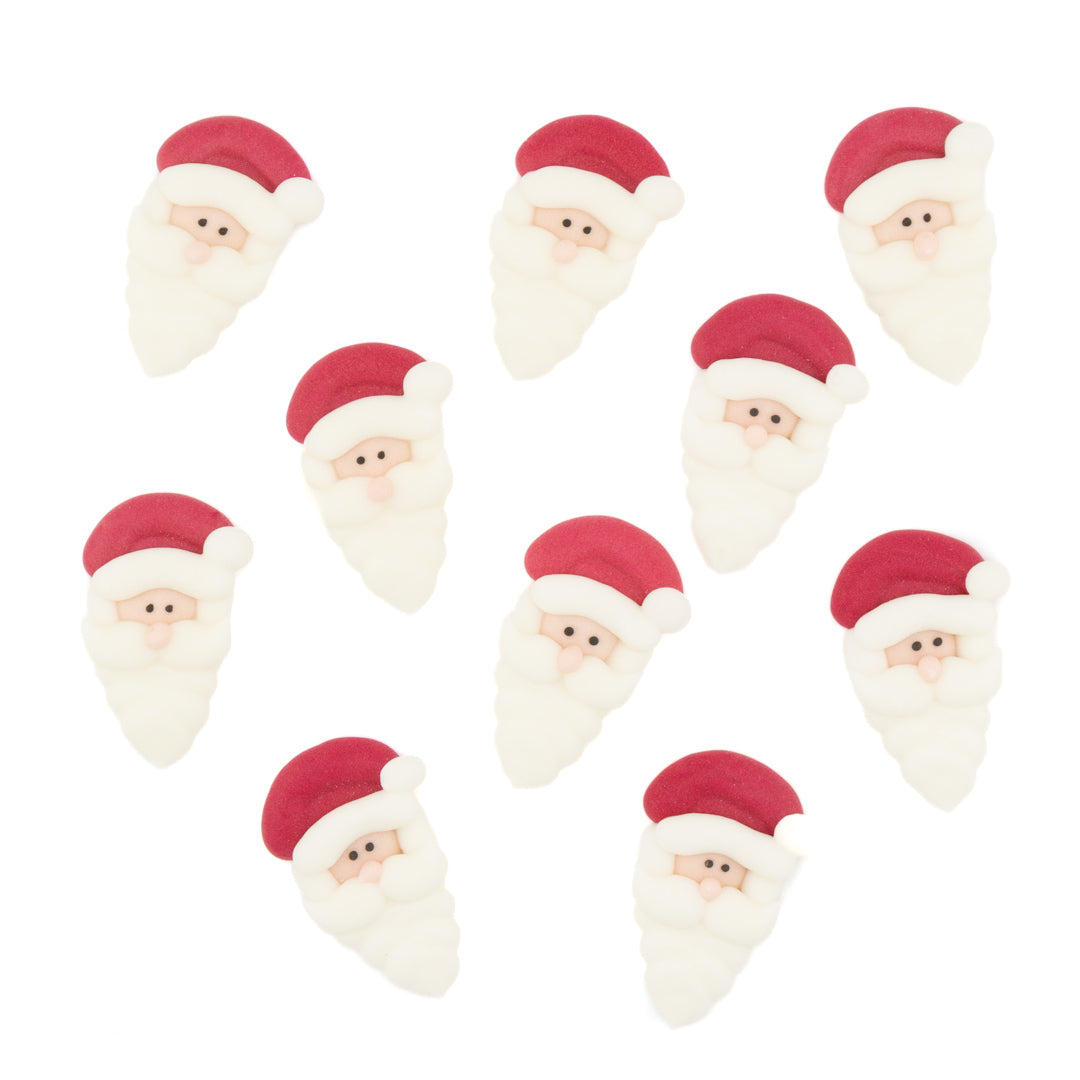 Santa - Zuckeraufleger 10 Stück