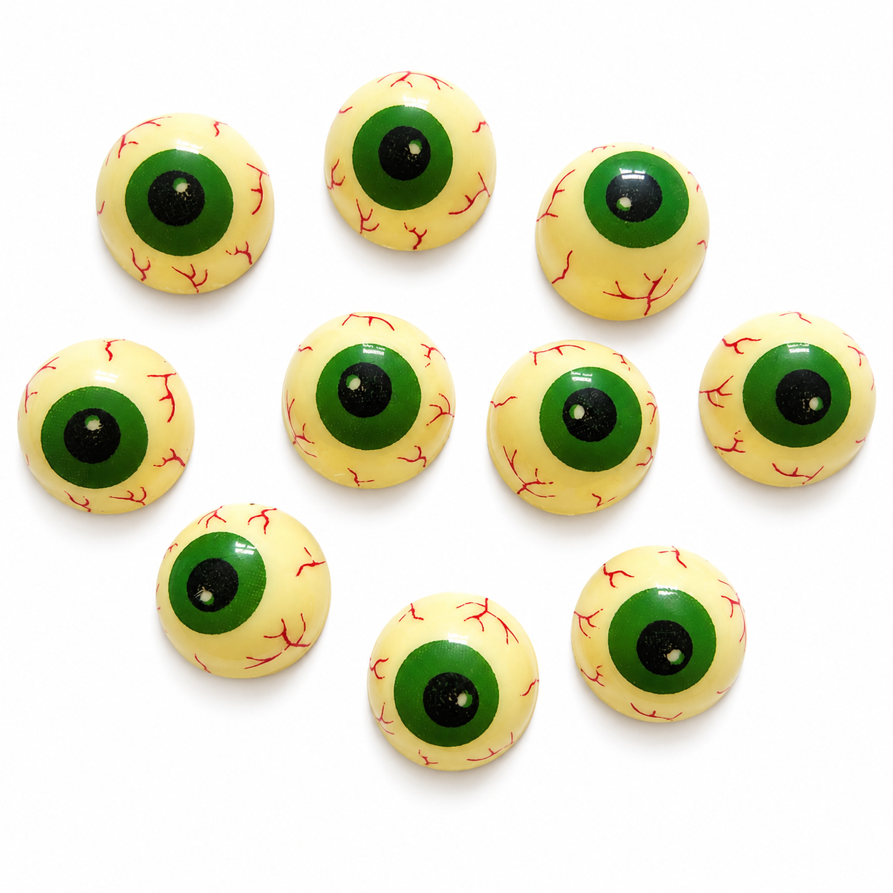 Monsteraugen - aus Weißer Schokolade 10 Stück