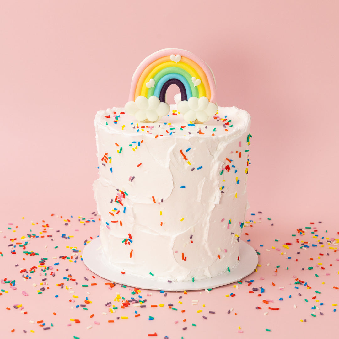 Regenbogen Pastell Zuckerfigur