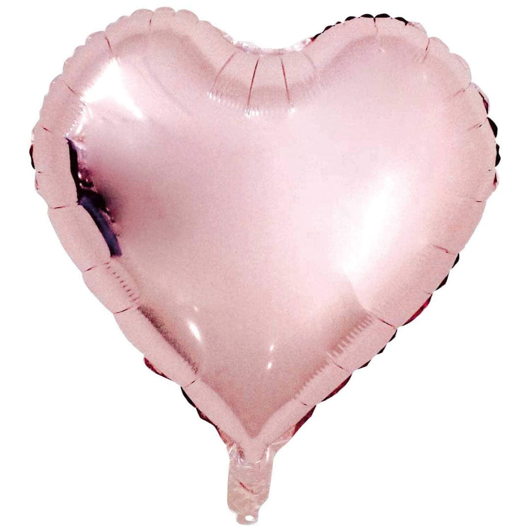 Happy Sprinkles Streusel Folienballon Herz - Rosa